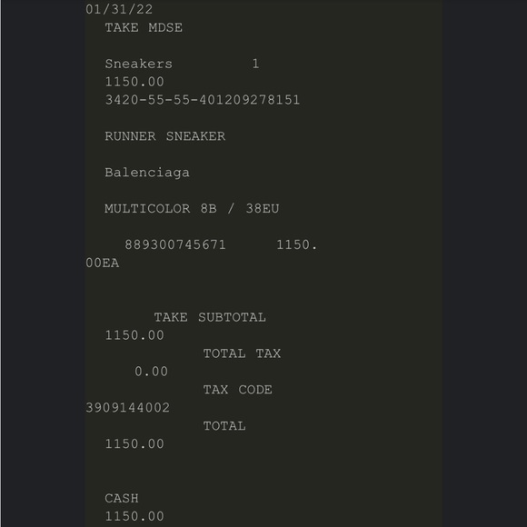 Balenciaga's Runner sneakers are inspired by running shoes from the 90’s. - Picture 5 of 5